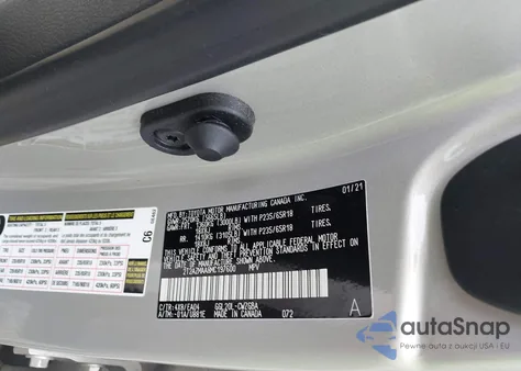 2021 Lexus Rx 350 from USA, damaged, VIN 2T2AZMAA8MC197600